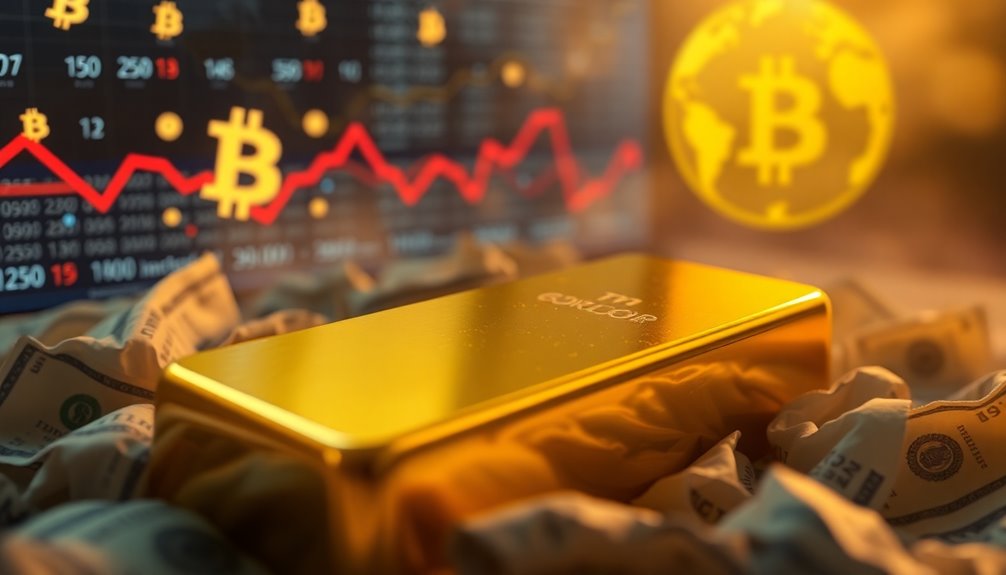 gold outshines bitcoin performance