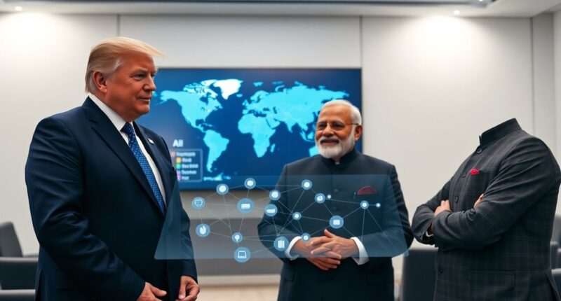 trump and modi collaborate on ai