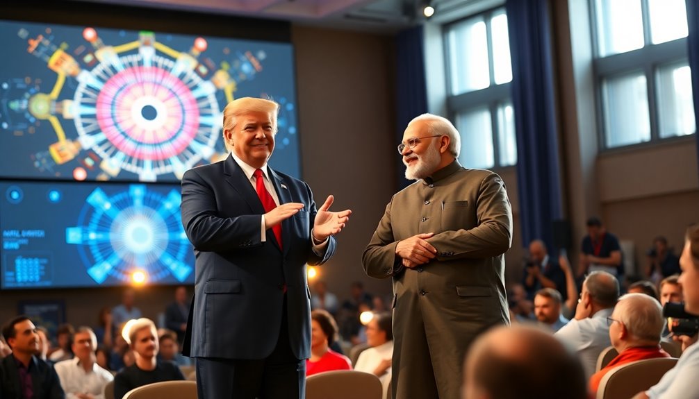 trump and modi collaborate on ai