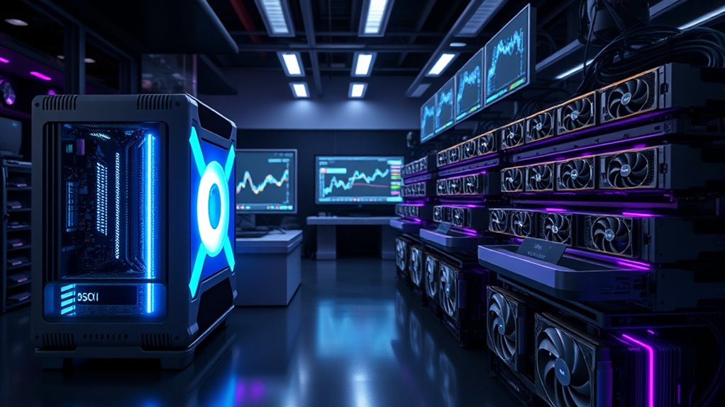 asics outperform gpus efficiency