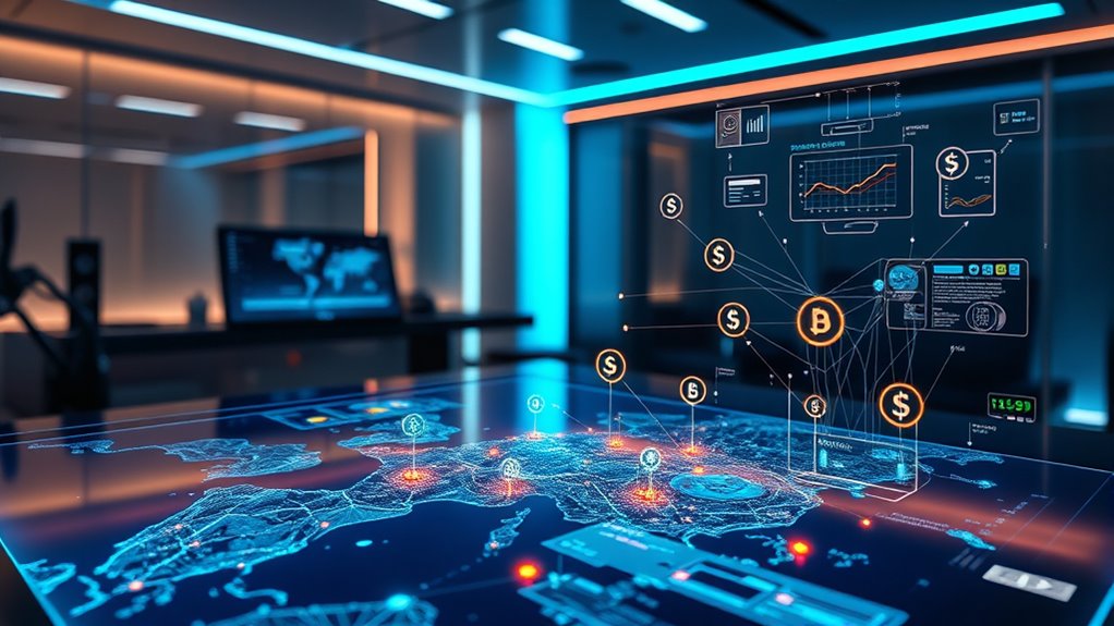 automated location based financial control