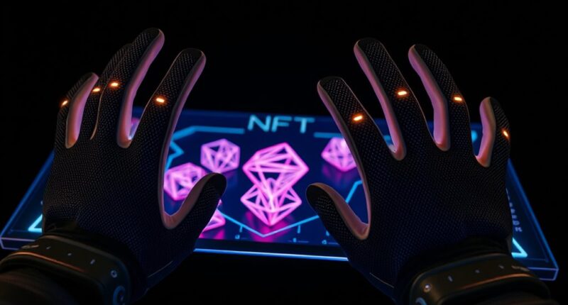 haptic gloves for nfts