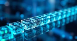 secure digital blockchain connection