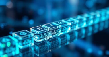 secure digital blockchain connection