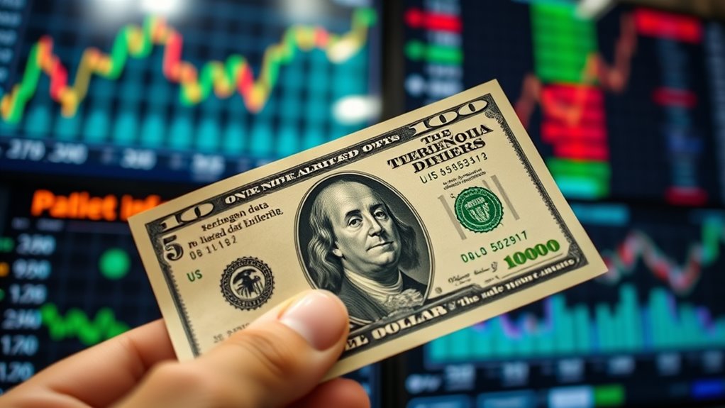 inflation boosts dollar strength