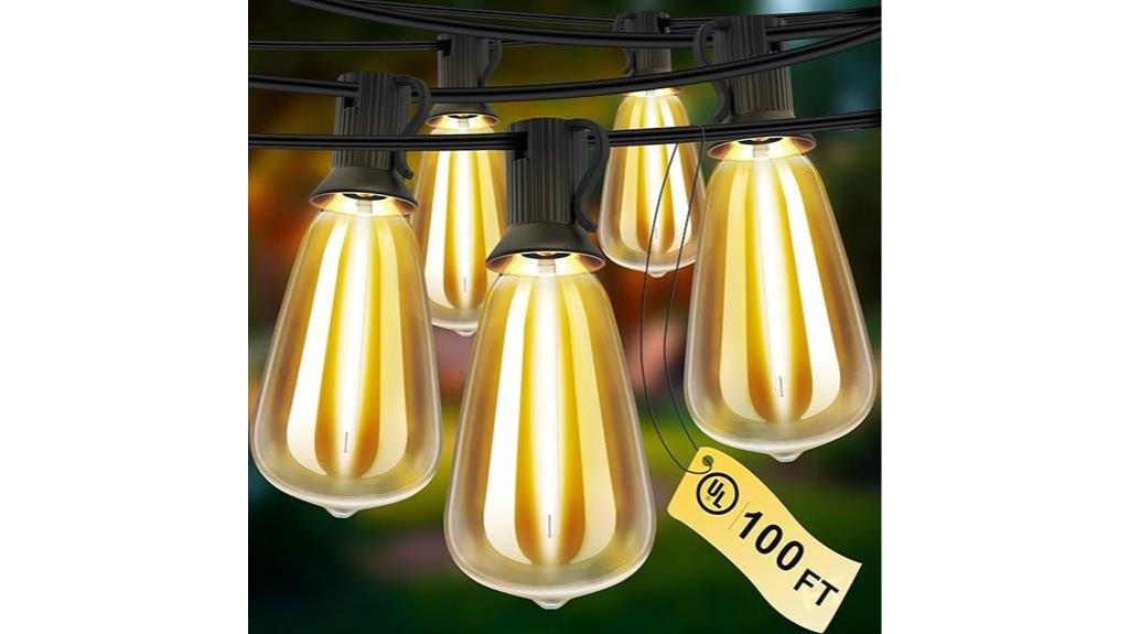 100 ft string lights