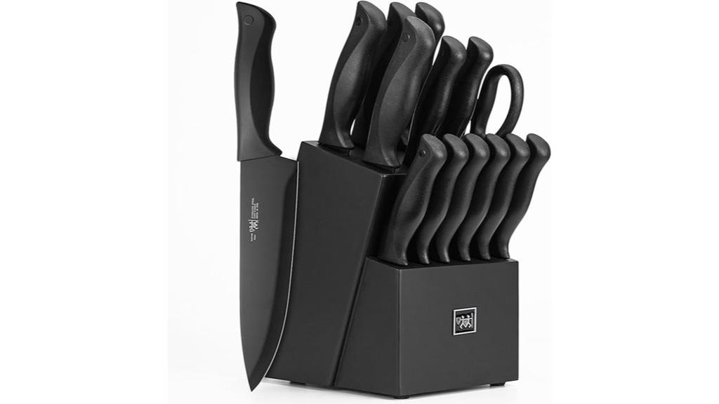 15 piece knife block set