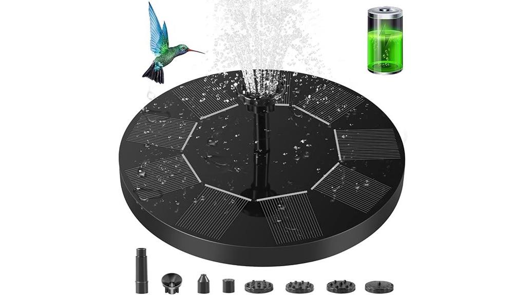 2025 solar fountain pump