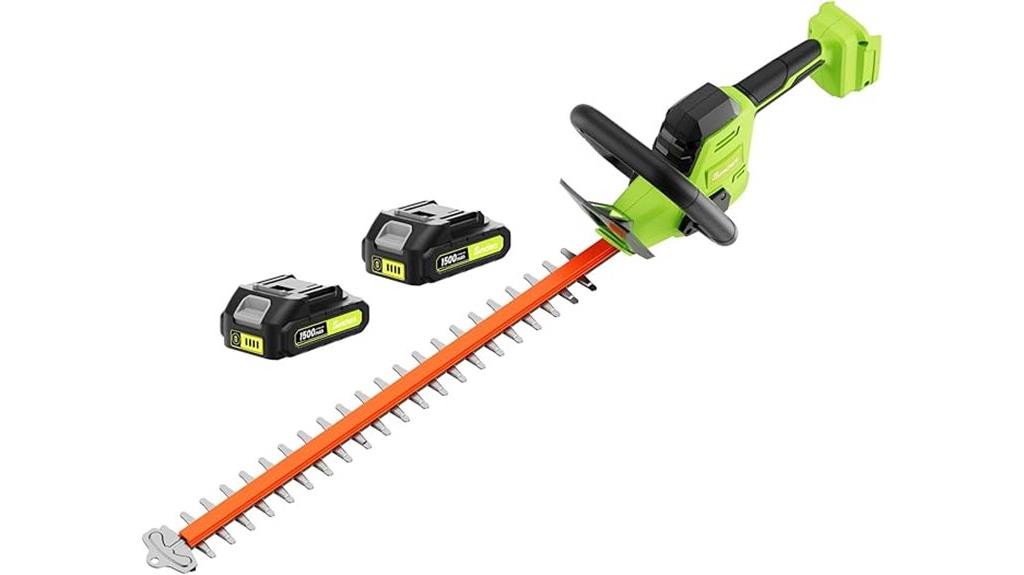 20v hedge trimmer kit