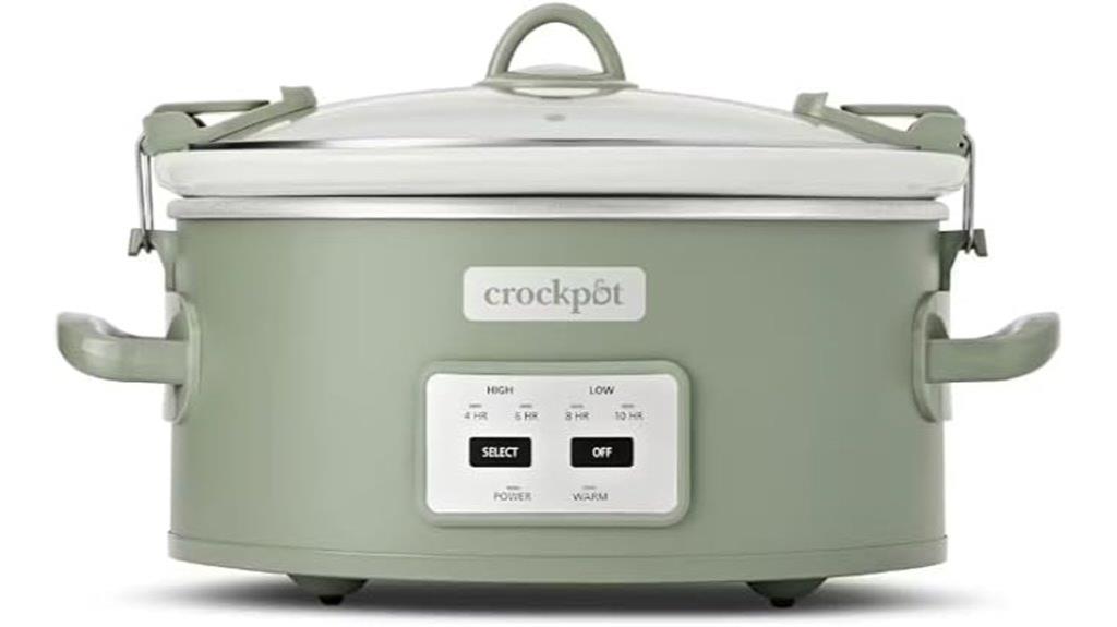 6 quart locking lid slow cooker