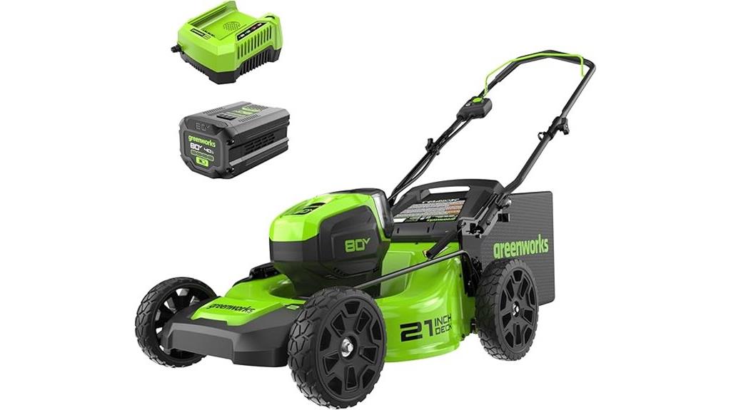80v cordless lawn mower