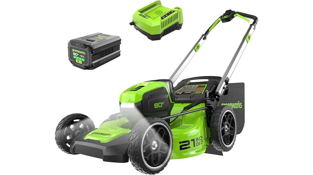 80v cordless lawn mower