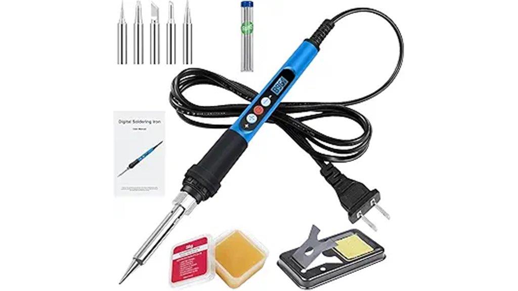 90w digital soldering gun