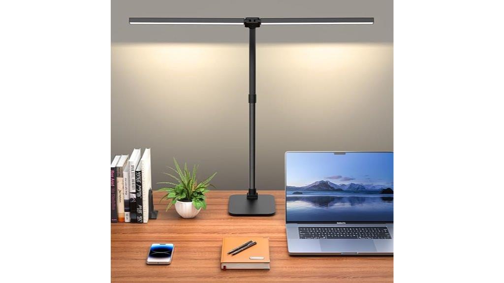 adjustable dual gooseneck lamp