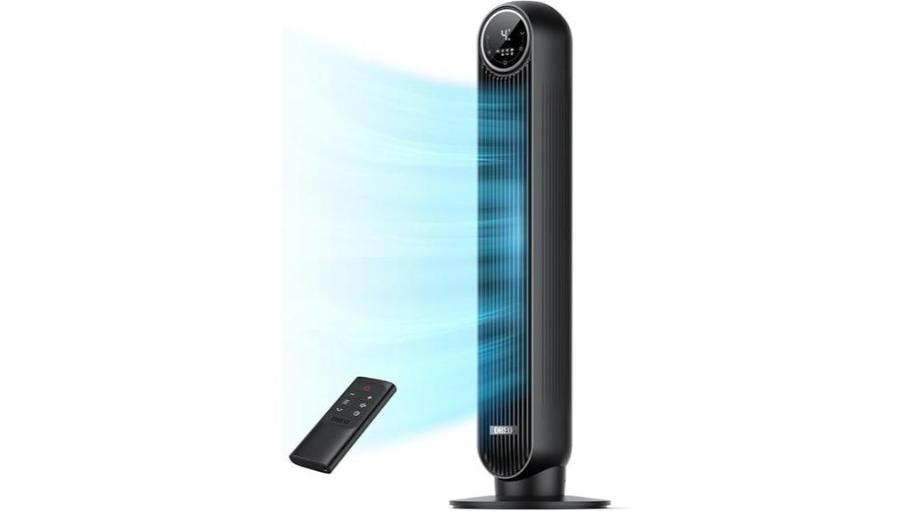 adjustable oscillating tower fan
