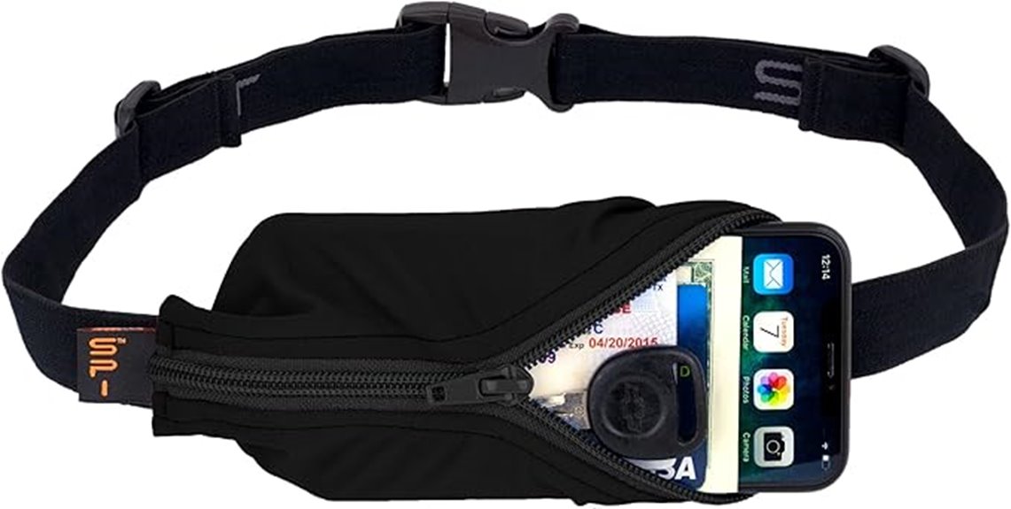 adjustable phone running belt
