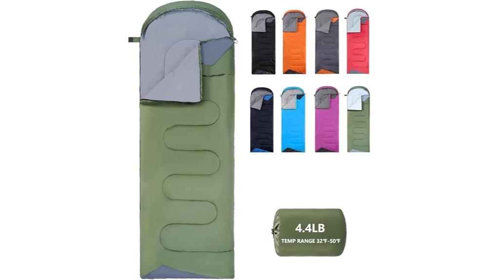 adult waterproof cold weather sleeping bag