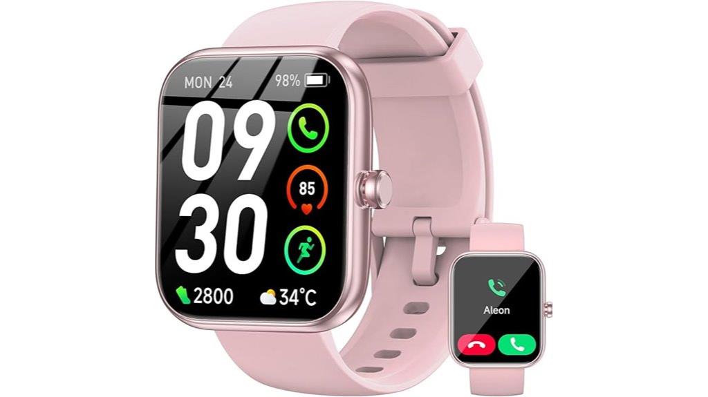 alexa enabled waterproof fitness watch