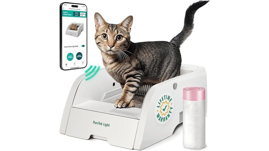 automatic cat litter box