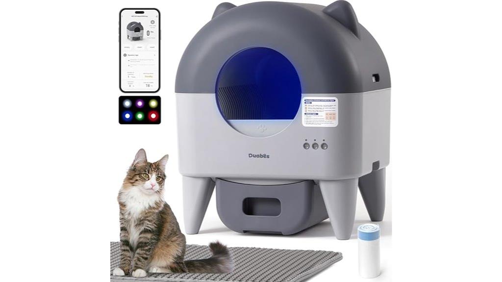 automatic self cleaning litter box