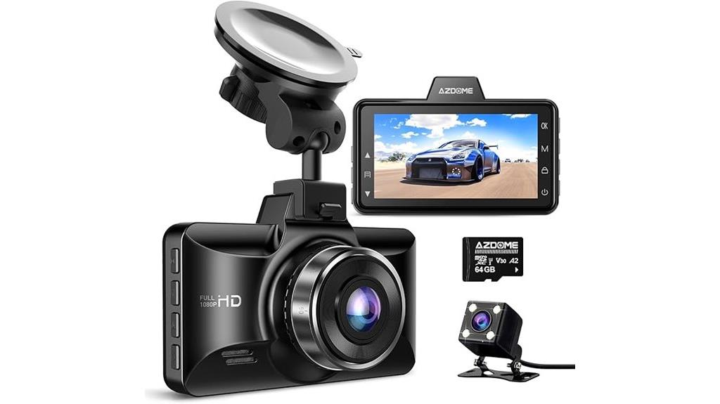 azdome m01 dash cam