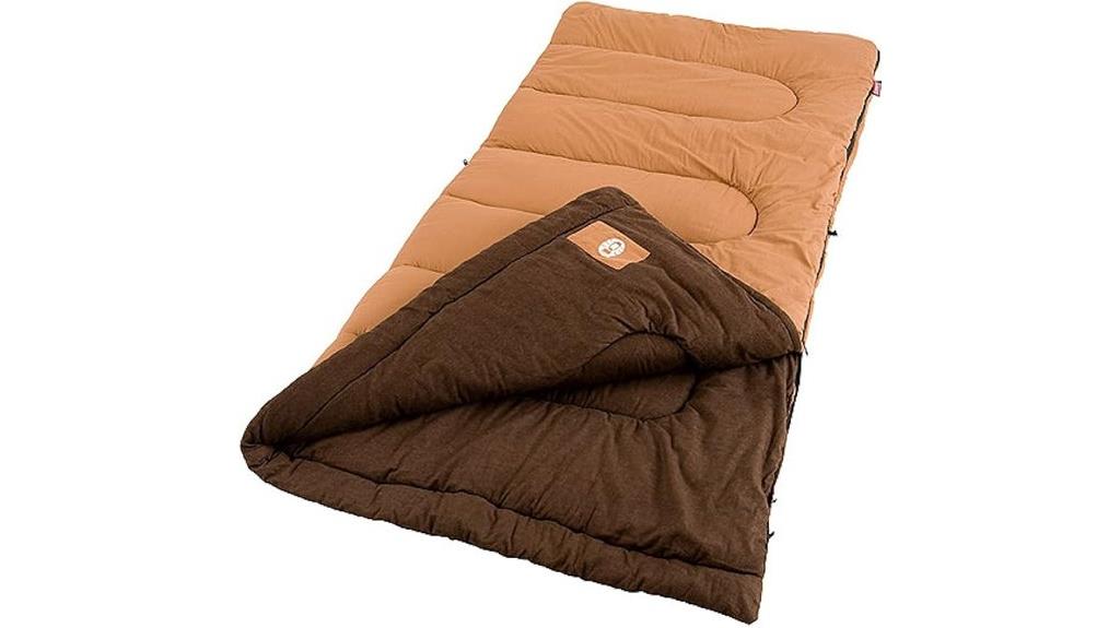 big tall coleman sleeping bag
