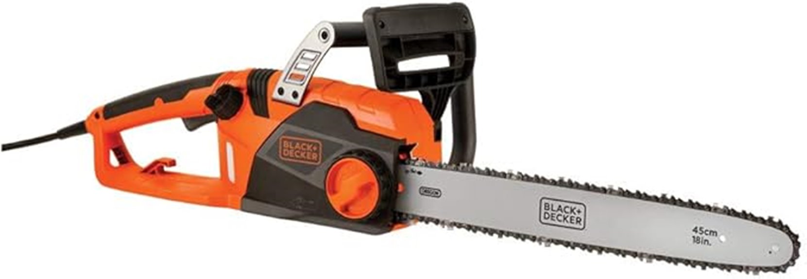 black and decker 18 inch corded chainsaw