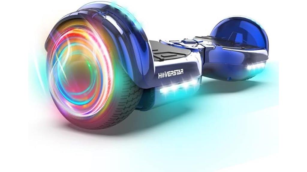 bluetooth led wheel hoverboard