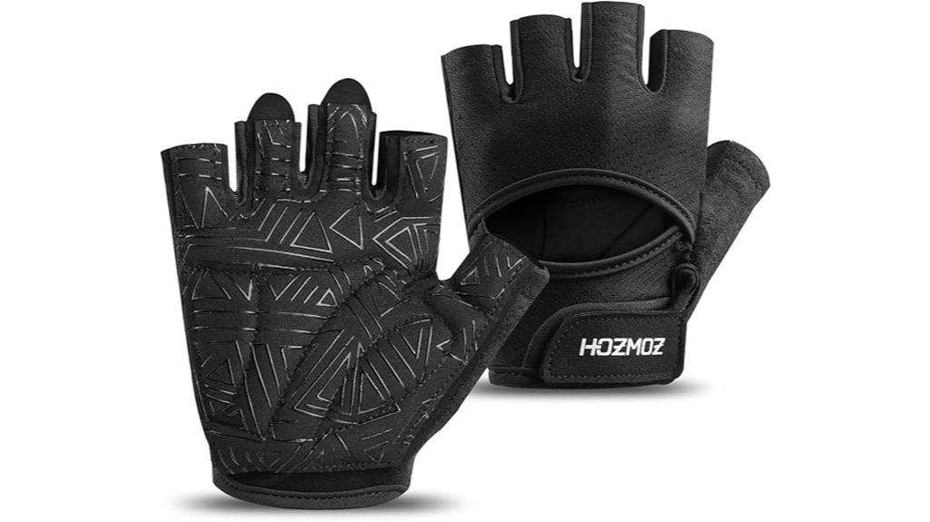 breathable gym weight gloves