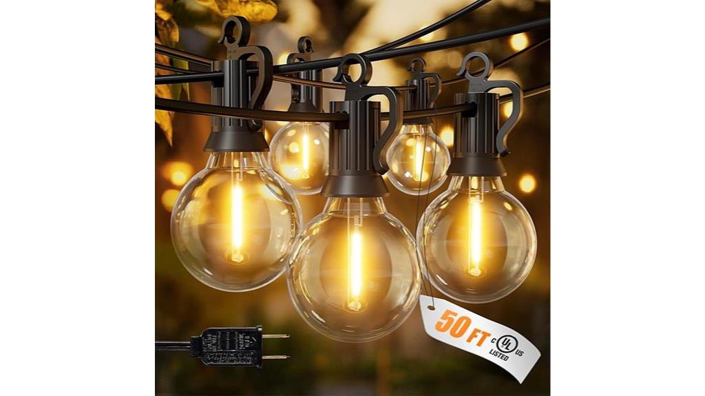 brightown 50ft string lights