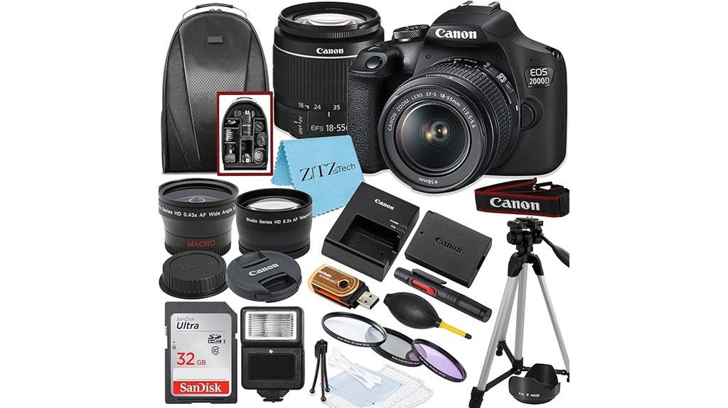 canon dslr camera kit
