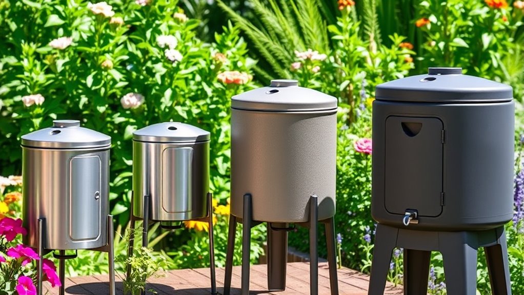 choosing durable efficient compost tumblers