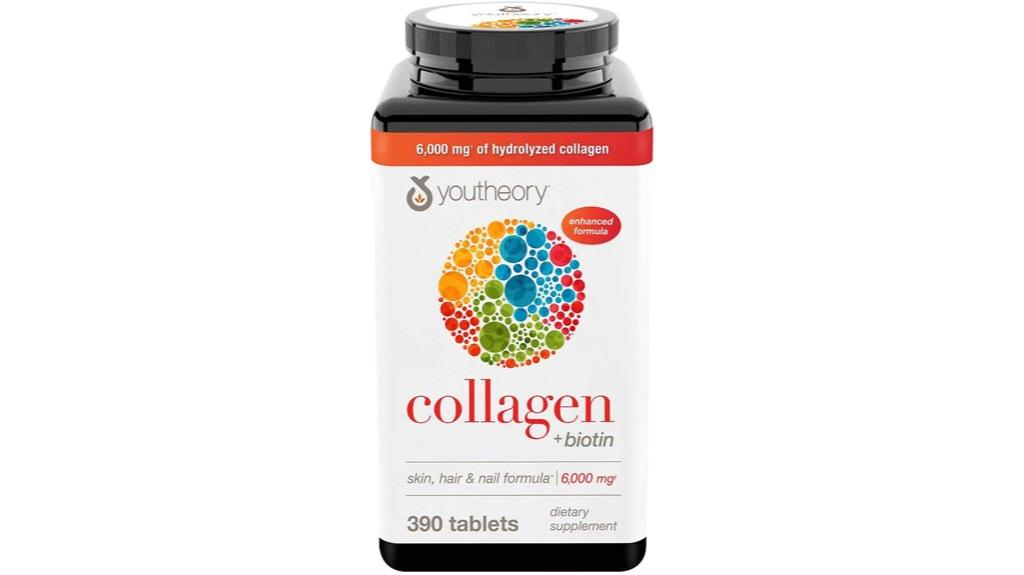 collagen supplement 390 tablets