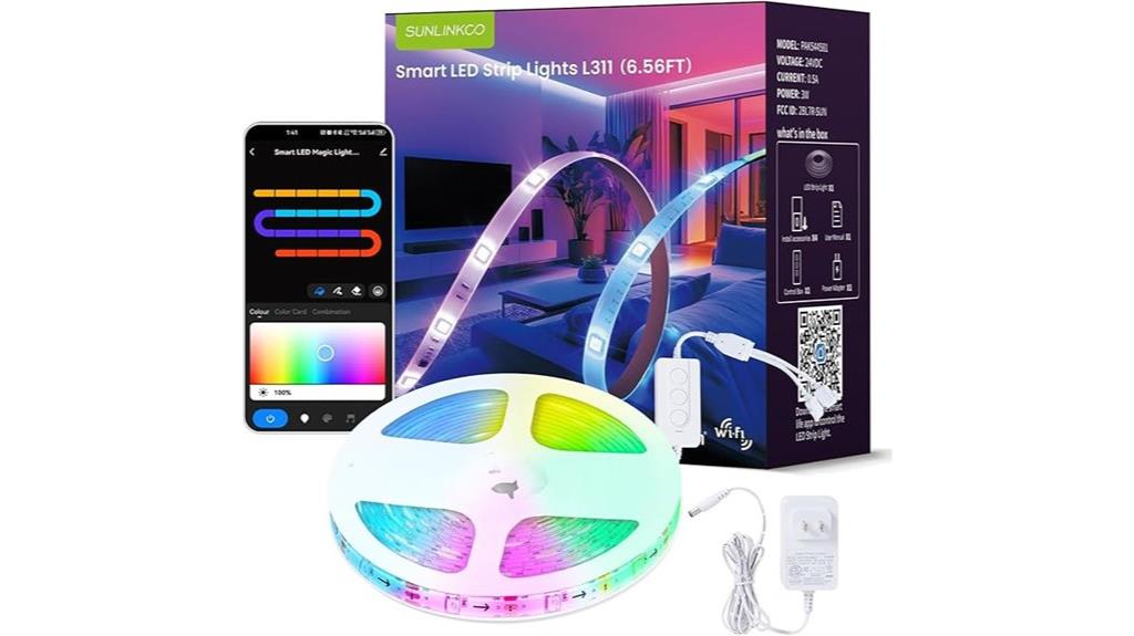 color changing bluetooth led strips