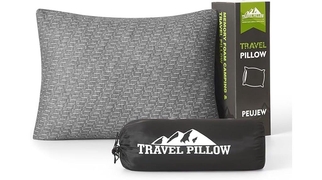 compact travel pillow