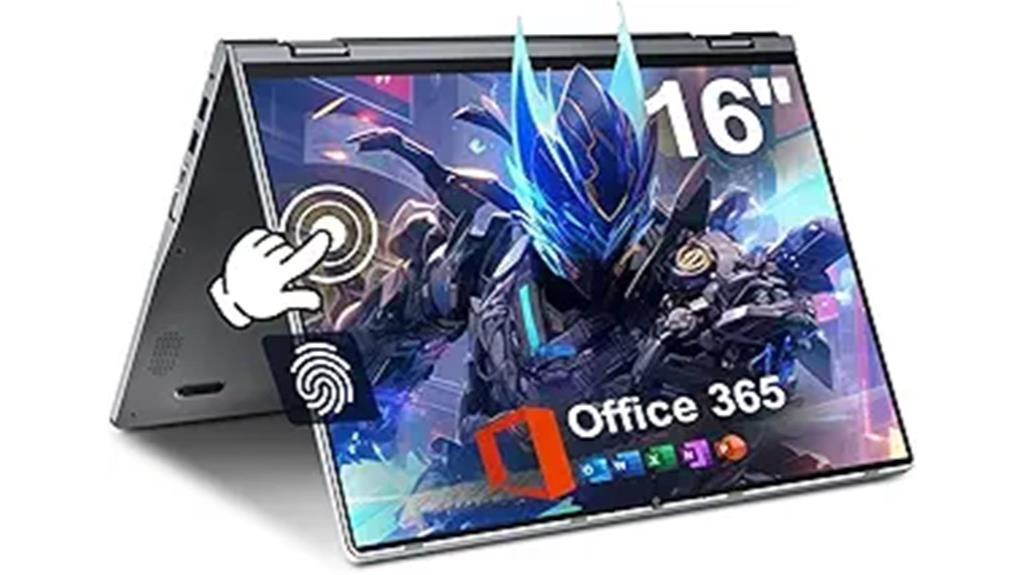 convertible 16 touchscreen laptop