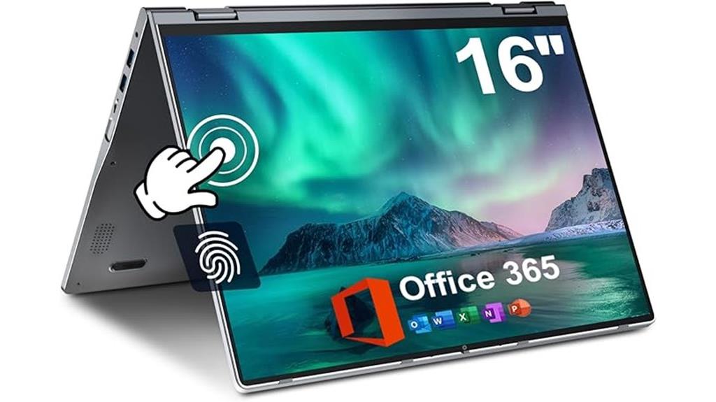 convertible 2 in 1 laptop