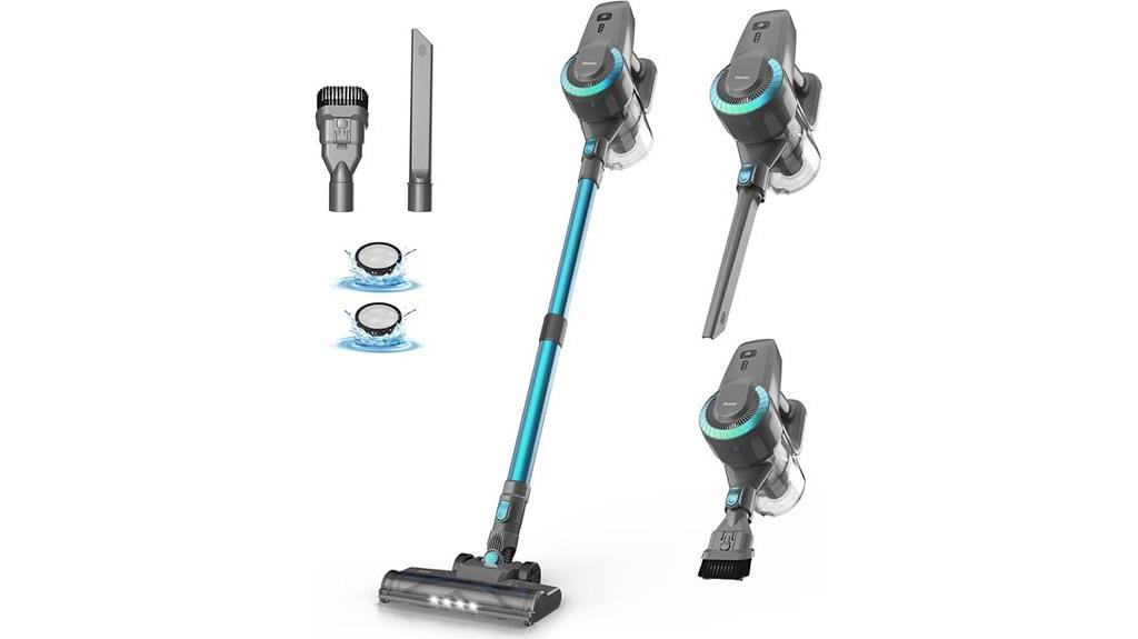 cordless waterfall vacuum cleaner