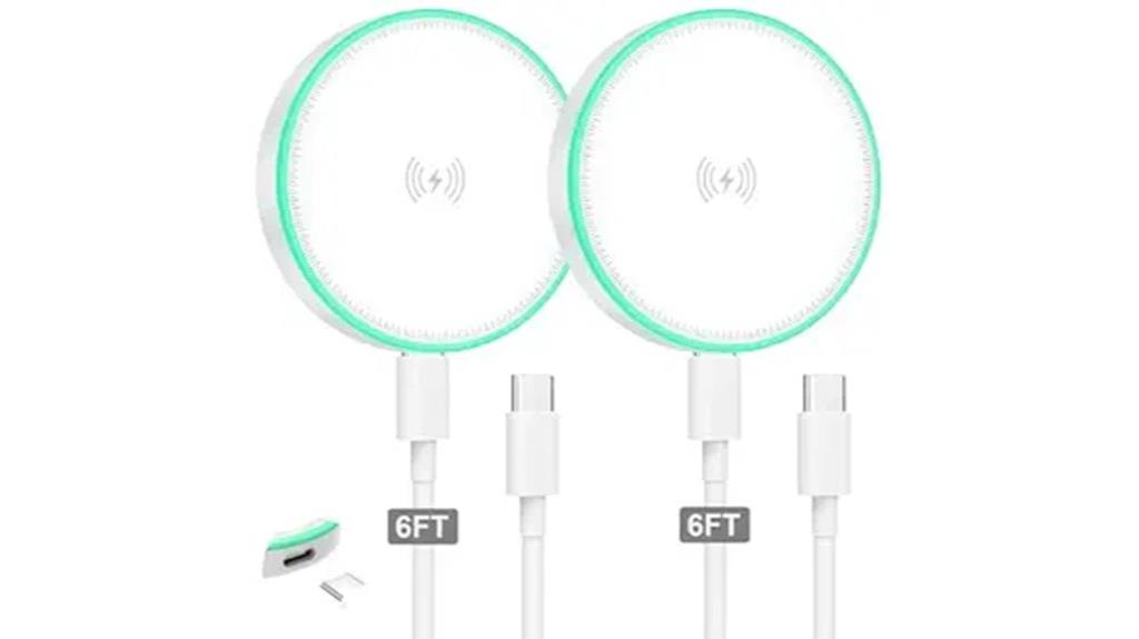 dual 15w magsafe chargers