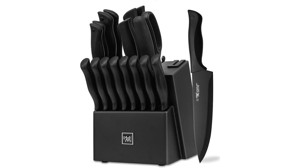 dual 19 piece knife set