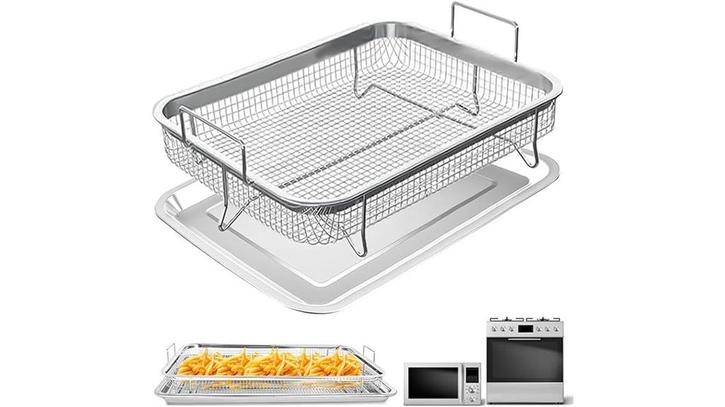dual oven air fryer baskets