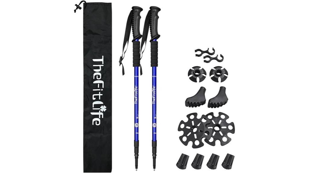durable nordic walking poles