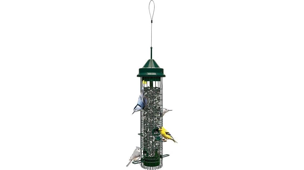 durable squirrel proof bird feeder