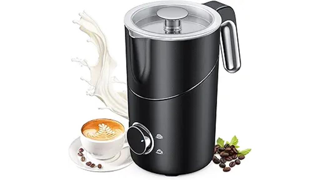 electric 8 in 1 milk frother