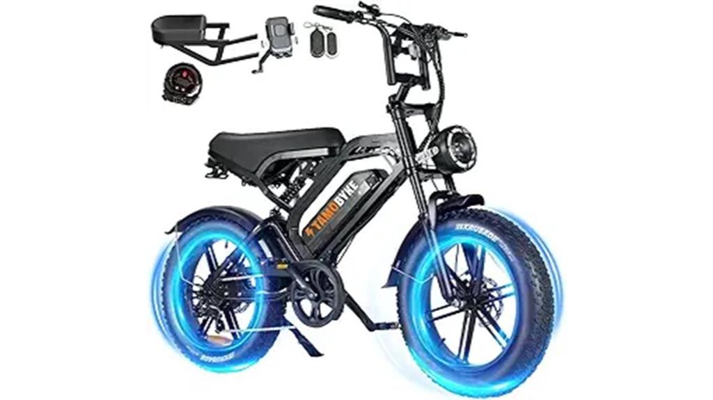 electric moped bike specifications