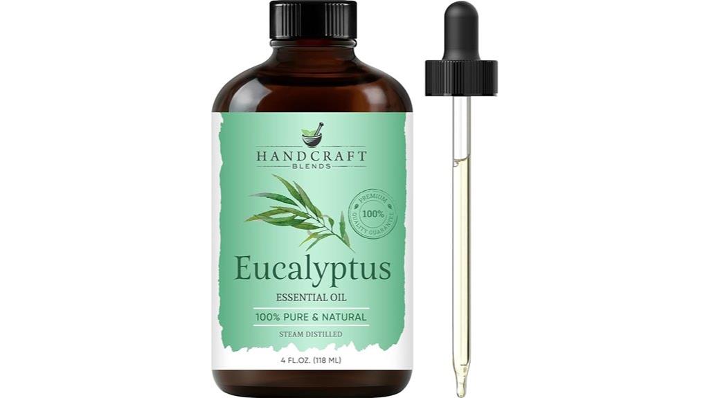 eucalyptus essential oil bottle