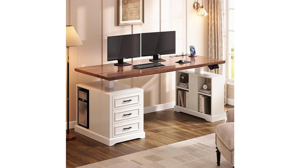 farmhouse style standing desk