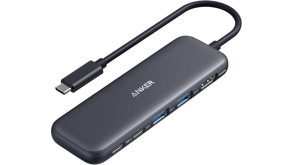 five in one usb hub