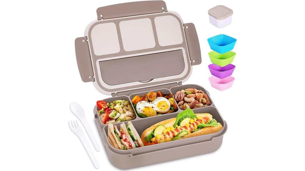 four compartment adult lunch box