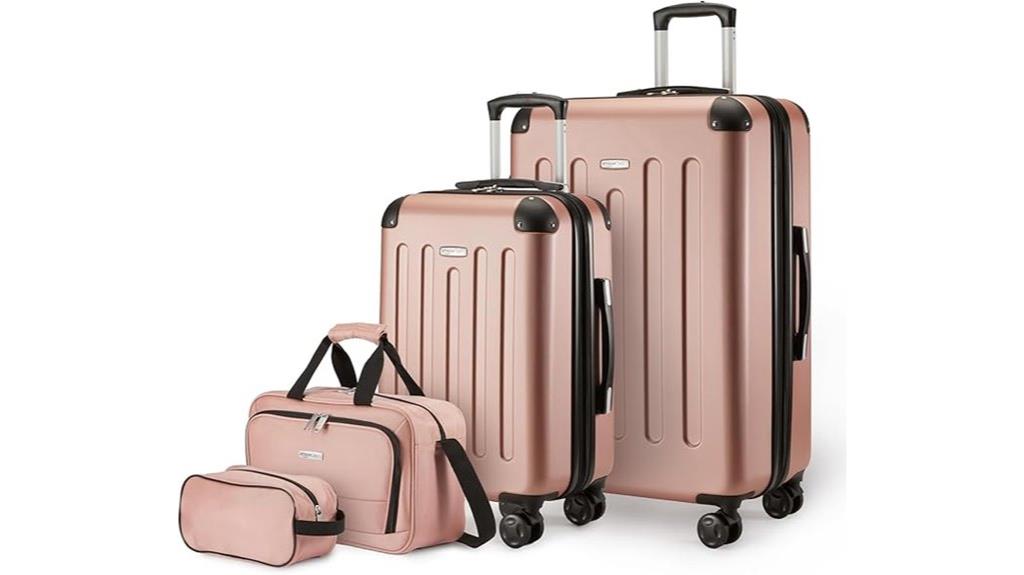four piece luggage set